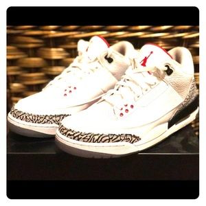 Jordan 3 Retro Free Throw Line White Cement